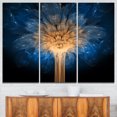 thumbnail image 1 of Fractal 3D Blue Dragon Flower, 1 of 1