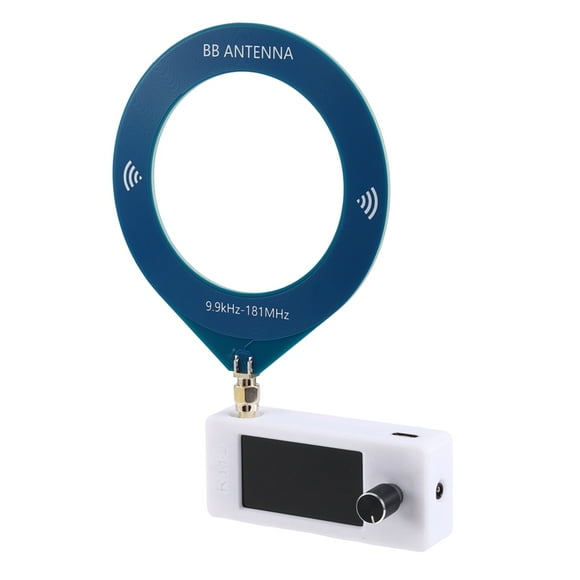 Radio SMA Interface 0.5-108mhz Full Band AM FM LSB USB Radio White
