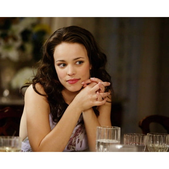 Rachel Mcadams Wedding Crashers in Sleeveless Dress 24x36 HD Aluminum Wall Art