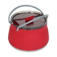 thumbnail image 1 of EGNMCR Camping et Randonnée Bouilloire de Camping Pliable Bouilloire de Camping Portable Pliable Bouilloire Extérieure Compressible Pot Pliant Bouilloire de Voyage Bouilloire de Camping, 1 of 2