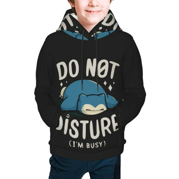 Youth Cartoon Hoodie Fashion Long Sleeve Kids Pullover Coat Casual Hoody Hooded Sweatshirts for Boys Girls