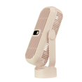 thumbnail image 2 of FENGGHAO Small Desk Fan Personal Rechargeable USB 360 Rotating 5 Speed LED Display Portable Fan Green, 2 of 7