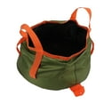 thumbnail image 1 of Seau Pliable, Polyester Léger Multi-Usage Résistant à l'Usure Seau d'Eau Pliable pour Pêche Vert Armée, Noir Vert, Orange, Bleu, Camouflage, 1 of 7