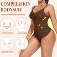 thumbnail image 2 of Slimming Shapewear Bodysuit for Women Tummy Control Sculpting Body Shaper Thong Bodysuit Shaping Tank Tops, 2 of 5