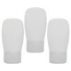 thumbnail image 3 of ColoMX 3pcs Shampoo Lotion Squeeze Botellas recargables Botellas de viaje Botellas de tocador, 3 of 8