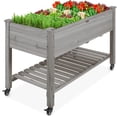thumbnail image 1 of Cama de jardín elevada Best Choice Products Mobile de 48 x 24 x 32 pulgadas, 1 of 7
