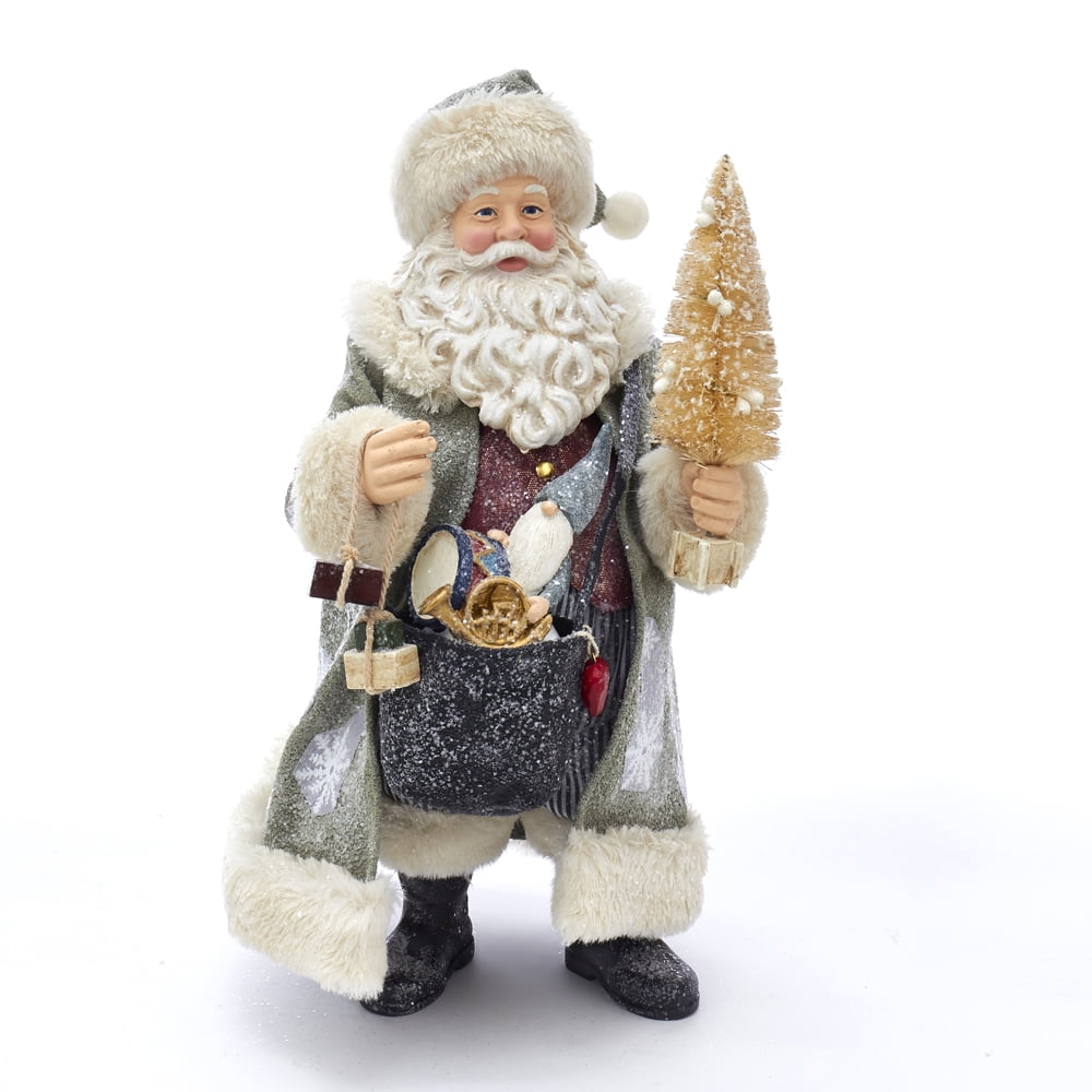 Fabriche Old Fashioned Santa Christmas Figurine 10.5 Inch FA0113 New ...
