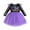 Z7-Purple, variant on Halloween Outfit for Toddler Girl Pumpkin Bat Dress Tutu Dress Long Sleeve Tulle Tutu Skirt Cute Fall Halloween Clothes Orange 90