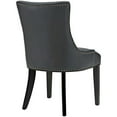 thumbnail image 2 of Modway Marquis Dining Chair Faux Leather Set of 4 in Black, 2 of 4
