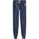 thumbnail image 1 of Aeropostale - Pantalones de chándal informales de tiro bajo para mujer, azul, grande, 1 of 1