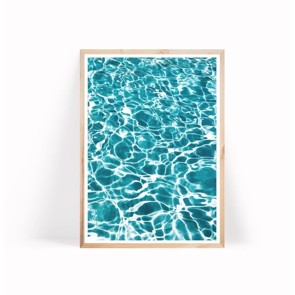 Ocean Photo Poster, Coastal Wall Decor, Ocean Water Art, Beach Wall Art, Ocean Wall Decor, Nautical Poster Art, Beach Poster, Unframed Poster Size 8x12