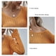 thumbnail image 5 of Jersey De Punto Fino Para Mujer, Jersey Con Cuello En V Elegante E Informal Con Hombros Caídos, Línea De Ajuste Para Mujer Para El Hogar ANGGREK Otros, 5 of 8