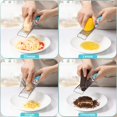 thumbnail image 5 of Rainspire Ralladores De Queso Profesionales Para Cocina Rallador De Limón De Metal De Mano De Acero Inoxidable Con Mango Para Queso, Chocolate, Especias, Utensilios De Cocina, Herramientas, Mango De A, 5 of 5