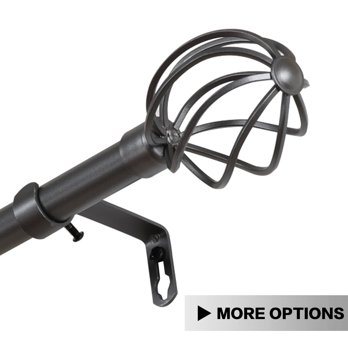 Single Rods 3/4 Inch Diameter H.VERSAILTEX Window Treatment Single Rod