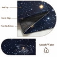 thumbnail image 5 of Starry Sky Area Rugs 5x7 ft Universe Galaxy Shinny Stars Blue Sky Retro Washable Rug Non Slip Indoor Carpet Absorbent Floor Mat for Living Room Bedroom Dining Room, 5 of 9