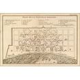 thumbnail image 1 of 24"x36" Gallery Poster, map of new orleans 1764 in french p2, 1 of 1
