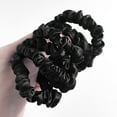 thumbnail image 2 of RAGUPEL 12Pcs Scrunchies,Satin Fabric Glossy and Smooth Hair Accessories for Women,Hair Scrunchies for Women's Hair,Black,Style6, 2 of 4