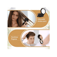 thumbnail image 3 of 10pcs Espejos De Bolsillo Para Maquillaje Portátil Con Peine Xtellar negro, 3 of 4