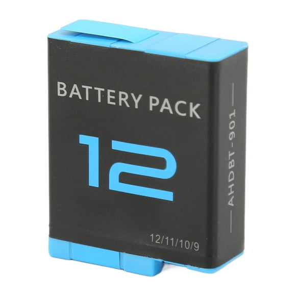 Camera Replacement Battery, Overvoltage Camera Lithium Ion Battery 1800mAh for Action Camera Accessories