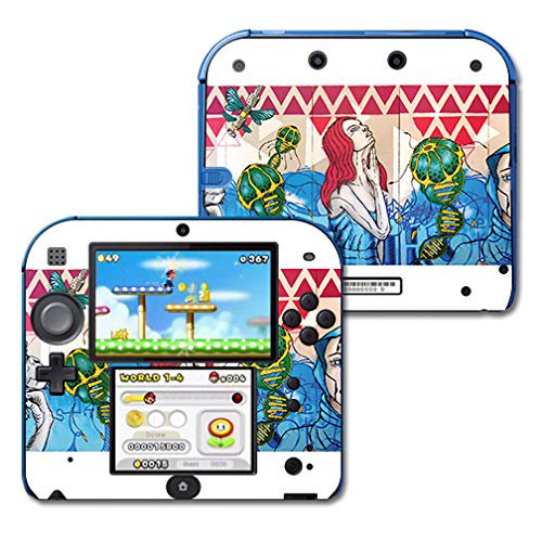 MightySkins Skin Compatible with Nintendo 2DS - Thinkers | Protective, Durable, and Unique Vinyl Decal wrap Cover | Easy to Apply, Remove, and Change Styles | Made in The USA