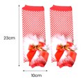 thumbnail image 4 of CSChome Fishnet Gloves Christmas Red Fishnet Fingerless Gloves - High Elasticity Cosplay Stage Performance Accessories, 4 of 6