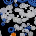 thumbnail image 4 of 90 piezas / juego surtido de kits de s de engranajes de plástico para robots de bricoje, piezas de modelos de juguetes Zulema Engranajes de plástico, 4 of 8