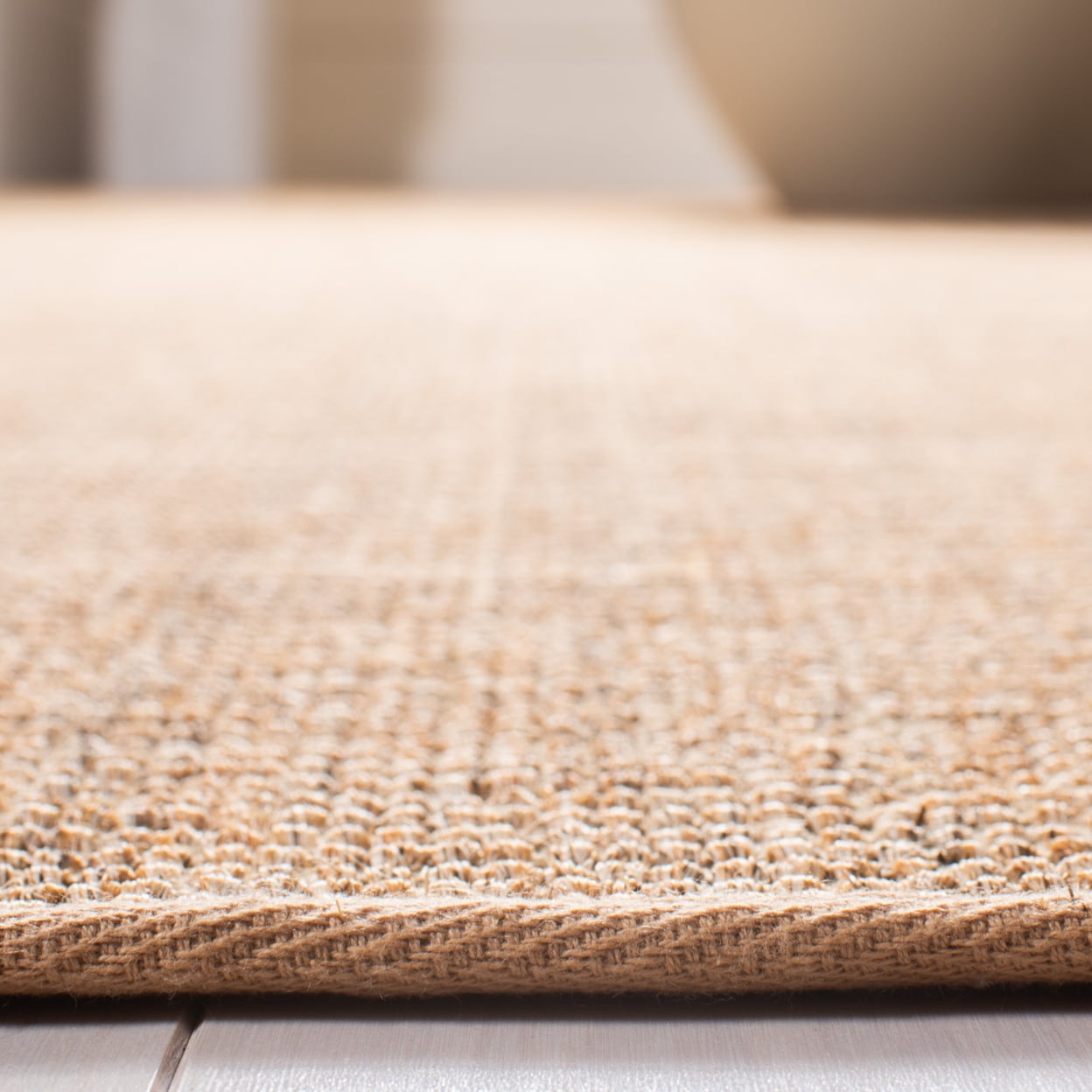 SAFAVIEH Martha Stewart Maximillian Solid Area Rug, Beige, 9' x 12'
