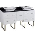 thumbnail image 1 of American Imaginations 60-in. W Vanity Set White AI-1429, 1 of 1