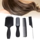 thumbnail image 5 of Juego De Cepillos Para El Cabello, Mango Esmerilado Agarre Cómodo Diente Redondo Evitar Resbalones Aliviar La Presión Juego De Peines Para Cepillos Para El Cabello Evitar La OTVIAP caja negra embalada, 5 of 8