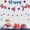 J, variant on Guozer Patriotic Party Accessories for Red White and Blue Decorations Fourth Of July Patriotic Party Decorations Set - Flag Party Supplies Flag Flags Star Streamers Election Patriotic Set