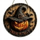 thumbnail image 2 of Decoraciones Colgantes de Madera para Halloween con Números de Casa | Letreros Circulares de Calabaza | Decoración de Halloween para Interiores y Exteriores - 1 Pieza, 2 of 7