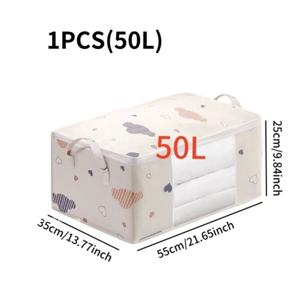 1/2/4 Uds. Edredón de gran capacidad ropa edredón manta bolsa de almacenamiento organizador bolsas de clasificación armario a prueba de polvo debajo de la cama a prueba de humedad