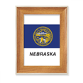 thumbnail image 1 of American State Flag Contour Nebraska Desktop Wooden Photo Frame Display Picture Art Painting Multiple Sets, 1 of 3