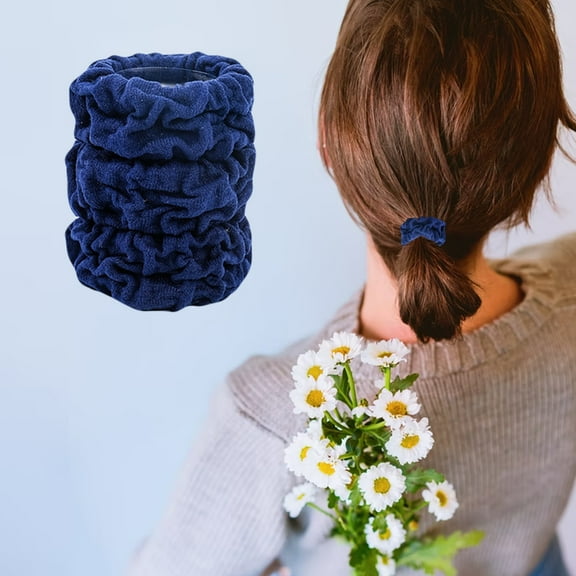 High Thick Hair Bands For Women 3PCS Elastic Hair Ties With Strong Elasticity Stylish Design