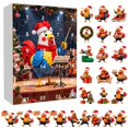 thumbnail image 1 of Home Christmas Countdown Calendar Merry Christmas Chicken Pendant Christmas Tree Ornament Home Essentials, 1 of 4