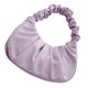 thumbnail image 3 of Lindo bolso de hombro, bolso de mano fruncido de color puro Bolso de mano fruncido Bolso de hombro Claridad notable, 3 of 9