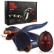 thumbnail image 1 of Serpiente de juguete con control remoto y robot eléctrico, serpiente de cascabel falsa de movimiento rápido, juguetes de Navidad y Halloween, regalos de fiesta, broma para niños (azul), 1 of 5