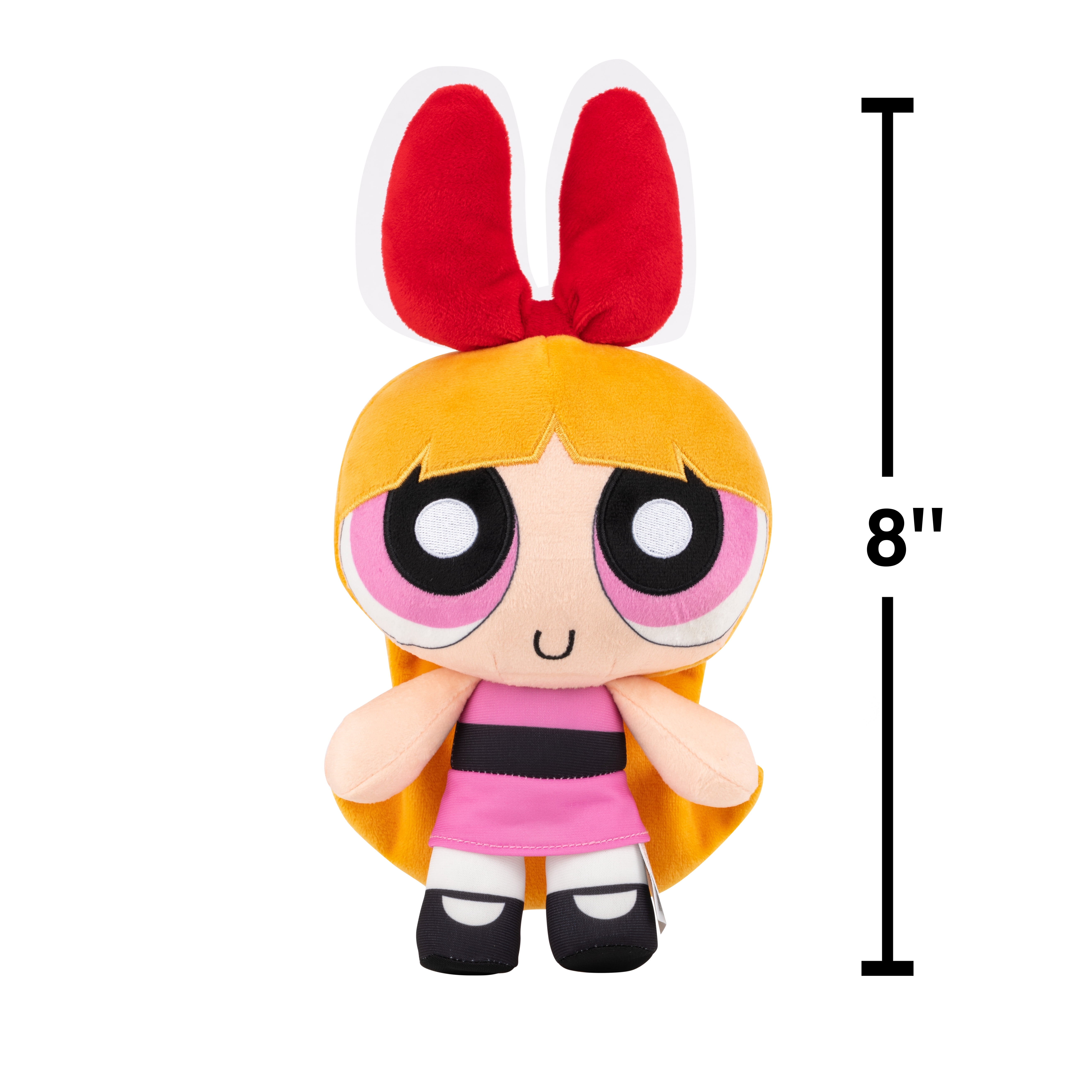 Warner Bros. Discovery The Powerpuff Girls 8 inch Blossom - Child's Ultra Soft Plush Toy