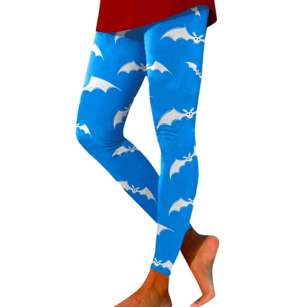 WILLBEST Leggings de Yoga Con Estampado de Halloween Para Mujer, Informales, Cómodos y Elásticos, Para Entrenamiento, Fitness y Running 1435 Grande