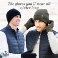 thumbnail image 5 of Britt's Knits Craftsman Knit Tech-Compatible Gloves - Navy (Men's), 5 of 6