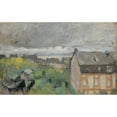 thumbnail image 3 of Édouard Vuillard 24x16 Black Modern Framed Museum Art Print Titled - Les Toits Mauves (1909), 3 of 5