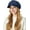 Blue, variant on Women Denim Newsboy Hats Cotton Casual Cabbie Hat Stylish Beret French Cap Paperboy Caps