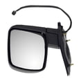 thumbnail image 2 of KarParts360 For Chevy Express 1500/3500/2500 2003 04 05 06 2007 Door Mirror | Plastic | Black Housing | Powered | Rectangular Glass | Electric Adjustment | Replacement For 15872717, 2 of 4