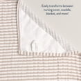thumbnail image 4 of Cobertor para Lactancia Itzy Ritzy Multiuso 120x120 cm Taupe, 4 of 8