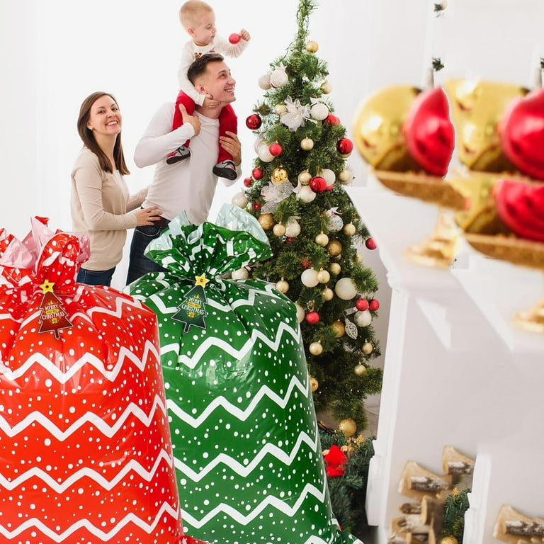 2Pcs Extra Large Christmas Gift Bags, 44