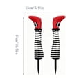 thumbnail image 3 of Halloween Outdoor Witch Legs Yard Stakes, Witch Halloween Graveyard Lawn, Yard, Prop and Patio Decorations, 18.5 Inches, 3 of 7