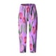 thumbnail image 5 of Pantalones de Mujer Traje Verano Cómodo de Moda Impreso Pantalones Recortados, Pantalones Elásticos Casuales, 5 of 5