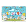 thumbnail image 3 of HOARBOEG Easter Dinner Party Activity Background Cloth Bunny Eggs Background Decoration Hanging Cloth Photo Props, 3 of 6