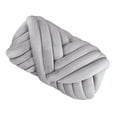 thumbnail image 2 of kurtrusly 1/2/3/5 Soft Chunky Yarn for Cozy DIY Rug Making and Sweaters Light Gray 2.5cm 1 Pc, 2 of 6