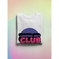 thumbnail image 3 of Coming Out Club Bubblegum Stamp Sweatshirt Women -Smartprints Designs, Female 4X-Large, 3 of 4